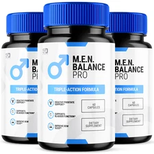 (3 Pack) Men Balance Pro Pills, Maximize Energy, Vitality & Stamina 180 Capsules
