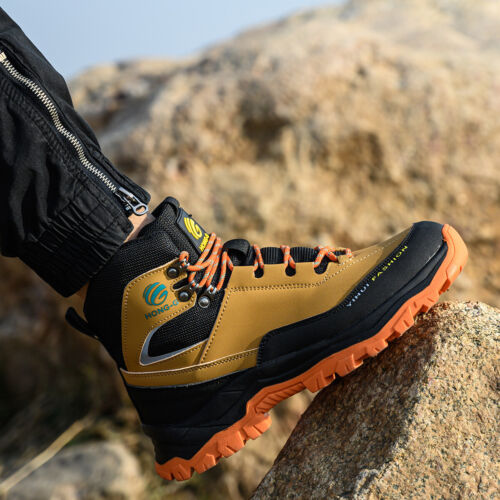 Indestructible Mens Work Boots Steel Toe Safety Shoes Waterproof Non Slip Boots - Picture 9 of 38