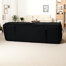 4/4  3/4 Violin Hardshell Case - Padded, Black  Built-in Thermometer