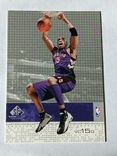 2000-01 SP GAME FLOOR EDITION VINCE CARTER TORONTO RAPTORS #53