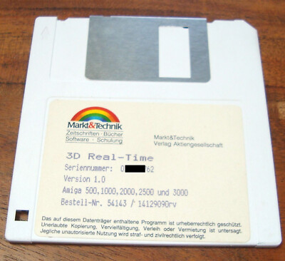 Markt & Technik: 3D Real-Time für Commodore Amiga