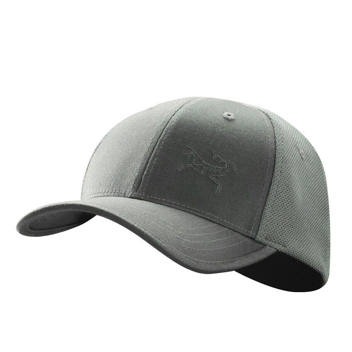 Gen1 ARCTERYX LEAF BAC Cap FlexFit NV 14793 Bird Logo Tactical Hat Wolf  Gray S M