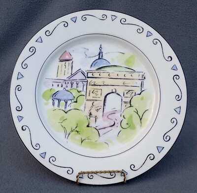 Studio Nova - Vues De Paris - Dinner Plate - 10 3/4'' Diameter