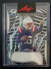 Malik Cunningham 2023 Leaf Eclectic Flash Proof RC Card #1/1