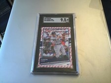 2022 Donruss #111 Aaron Judge One Hundred 77/100 SGC 9.5 Yankees Rare Investment