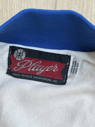 Vintage David Peyser Sportswear PLAYER Varsity Jacket - Yellow & Blue, Women’s M - Bild 8 von 13