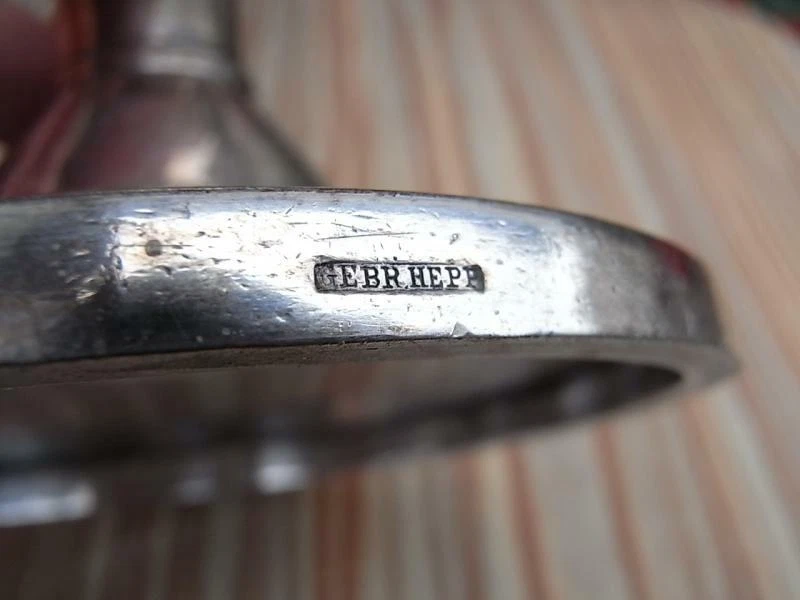 2 Gebr.Hepp Pforzheim Kelch Hotelsilber versilbert gestempelt Cafe Astoria Trier - Bild 3 von 4