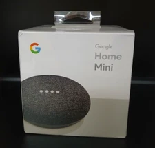 Google Home Mini Smart Assistant Small Speaker Voice Control Charcoal GA00216-US