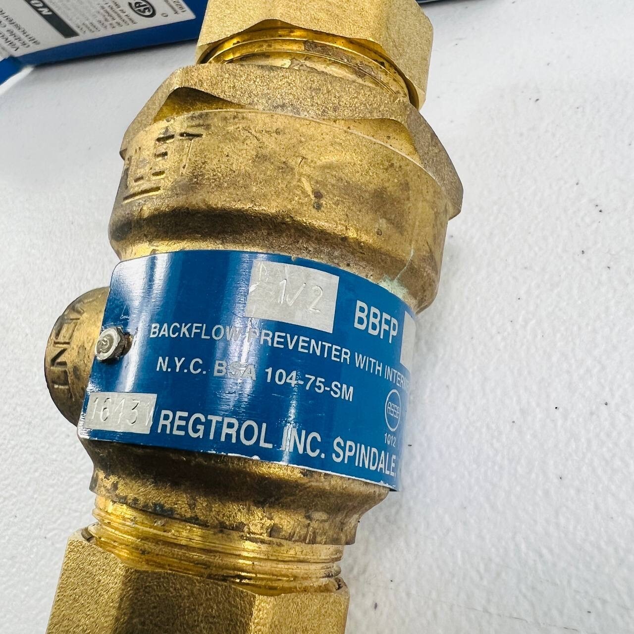 Watts 9DM3 0950053 1/2" Brass & Tubular Dual Check Valve with