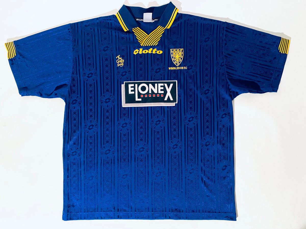 Wimbledon FC Adult XXL Home Football Shirt 1997 - 1999 Lotto