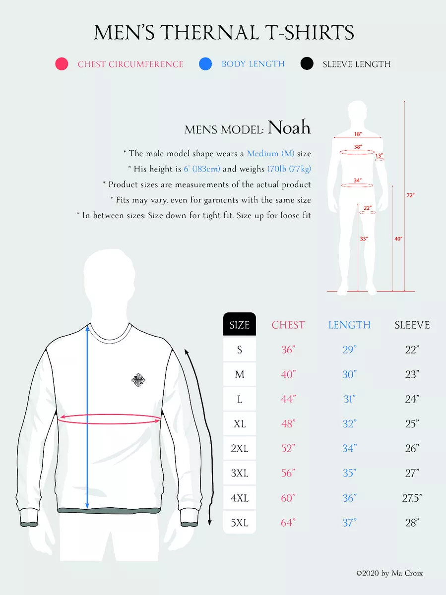 Mens Heavy Waffle T Shirts Cotton Long Sleeve Casual Plain Sports