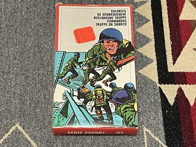 #ad #ad Atlantic HO Scale Army Soldiers Lot #117 Export Box KC $10.95