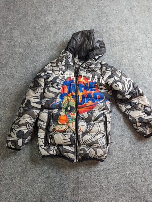 ジャケット・アウター demarsan everyone 3layer jacket Members Only Space Jam New Legacy Marvin Martian Kids Youth puffer