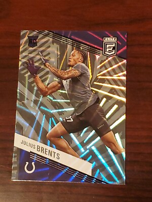 2023 Donruss Elite Football Julius Brents Razzle Dazzle COLTS (RC) Case Hit SSP