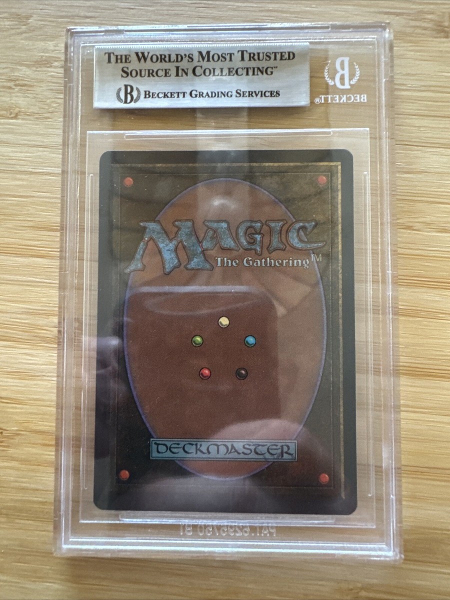 Mox Sapphire Unlimited BGS 9/9.5/9.5/6 NEAR MINT Beauty MTG (RG