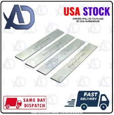 HSS Blades 3/16" x 1" x 6" Parting Cut Off & Tool Holder-Hard & Ground- ( USA )