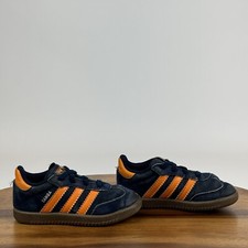 Little Kids Adidas Samba OG Navy Blue Casual Athletic Sneakers Shoes Size 6 C