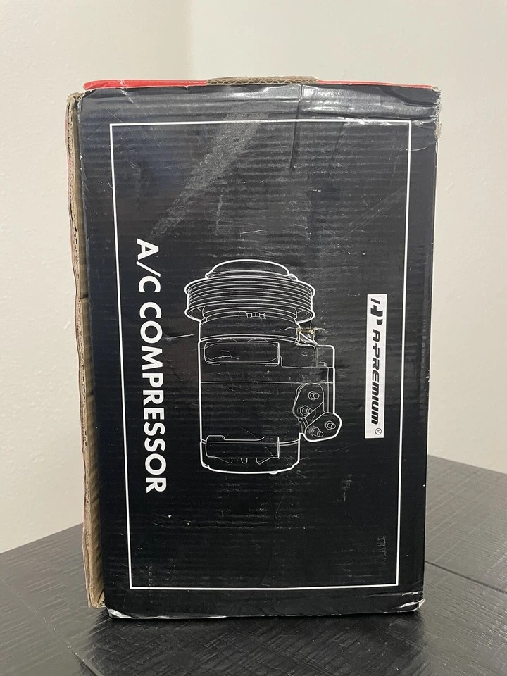 Compresor de aire acondicionado - Compresor nuevo 4 estaciones 158325 para Toyota Tundra 07-21 5,7 L-V8 Foto 2 de 3