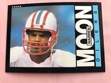 1985 Topps Warren Moon #251 Houston Oilers Rookie RC NM Near Mint 