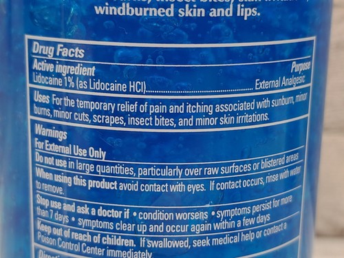Fruit Of The Earth Aloe Vera Cool Blue Gel, 20 oz - Picture 5 of 8