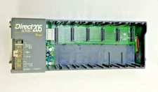 KOYO DIRECT LOGIC D2-06B-1 6 SLOT PLC RACK 240VAC 50/60HZ 80VA