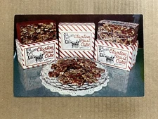 Postcard GeorgIa GA Claxton Bakery Old Fashion Fruit Cake Vintage Advertising