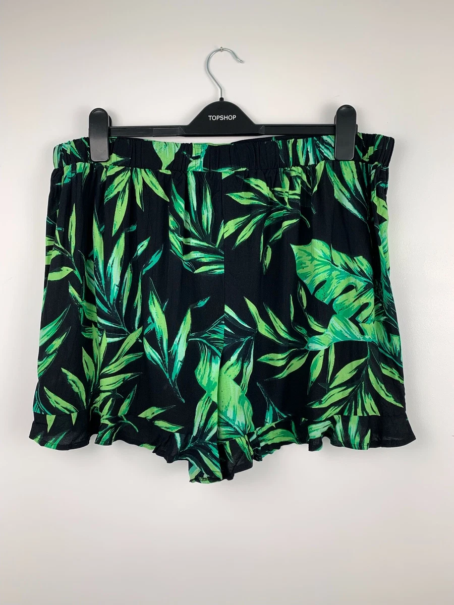 Topshop green shorts 2025