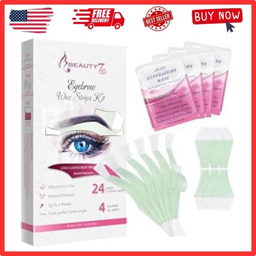 Facial Wax Strips Hair Removal Eyebrow Wax Strips Kit Wax Strips