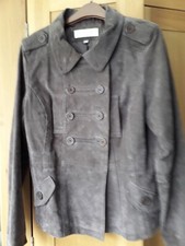 Stylish Womens Edina Ronay Brown Suede Jacket Bnwot