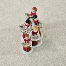 Choir Boys All In A Row, Dept 56 Heritage Village Collection, Original Box, EUC