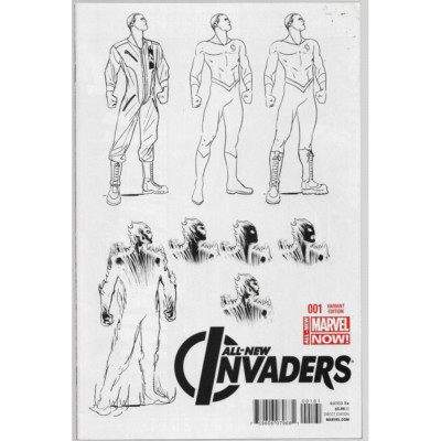 All New Invaders #1 Design Variant 1:25