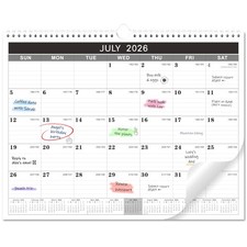 2026-2027 Wall Calendar, Large Wall Calendar 2026-2027, 15" x 11.5"