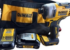 DEWALT DCF809 Impact Driver Kit with 2.0Ah Battery, Charger & Bag - Lightly Used