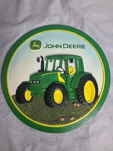 Vintage John Deere 2006 Wall Decor 12” x 12" Ceramic - Picture 3 of 7
