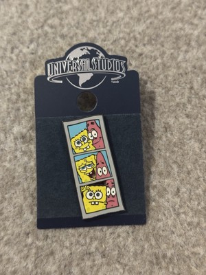 Universal Studios SpongeBob Patrick Bilder Pin Neu mit Karte