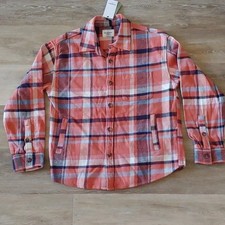 NWT Goodfellow  Co Heavyweight Standard Fit Flannel Button Down Shirt Size M