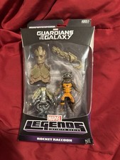 Marvel Legends Guardians of the Galaxy Rocket Raccoon Figure w BAF Groot