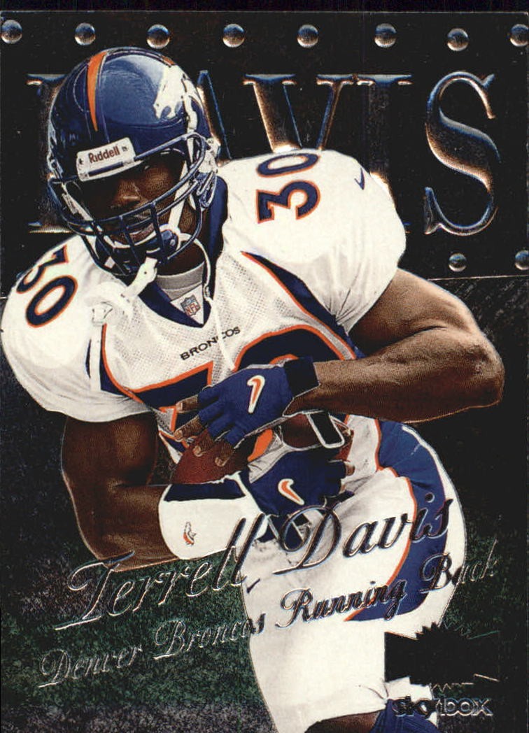 1999 Metal Universe #104 Terrell Davis - FB