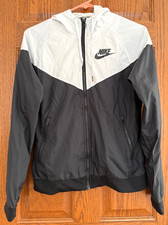 Nike Windrunner black/white jacket for ladies