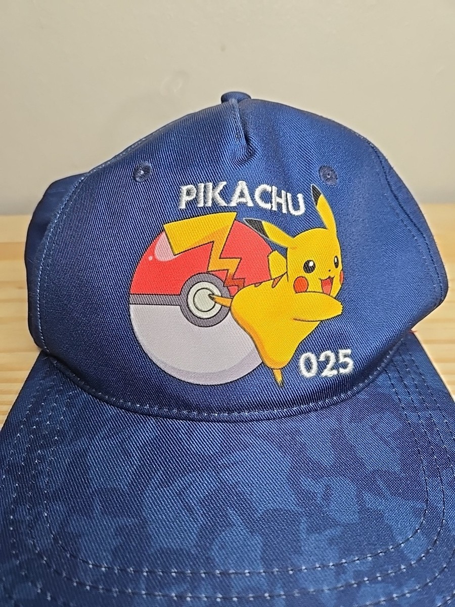 New Official Pokemon Center Pikachu 025 Hat New Ball Cap Hat