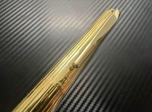 Ebonite Core Montblanc Nobles Gold F Fountain Pen - Picture 4 of 10