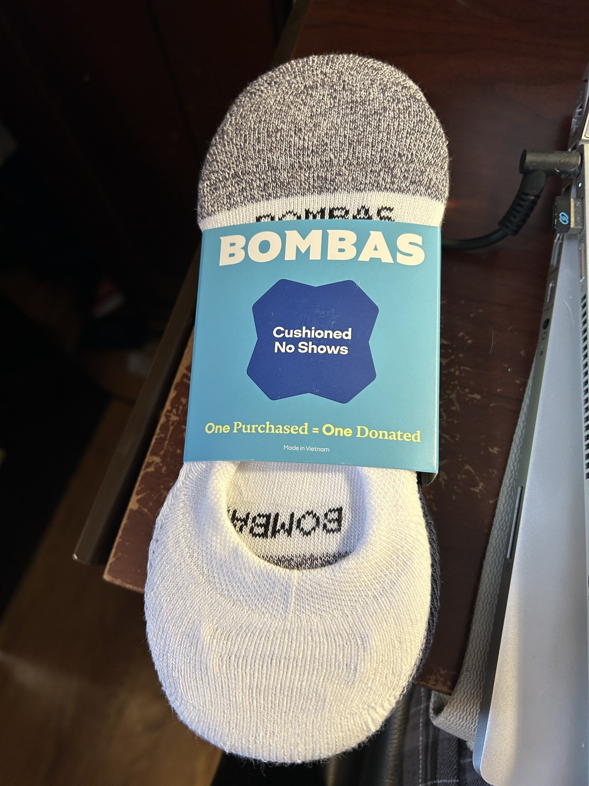 Brand New Bombas Women's Midweight Medium No Show Socks 4-Pack