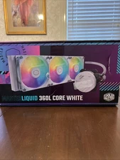 Cooler Master MasterLiquid 360L Core White 360mm Close-Loop AIO Liquid Cooler