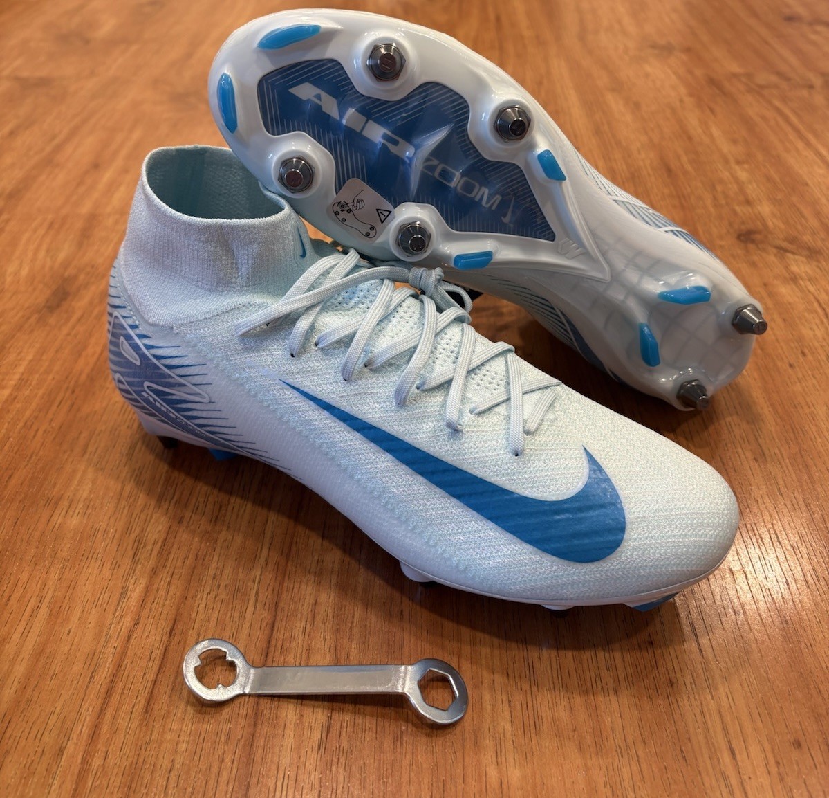 Nike Air Zoom Superfly 10 EL SG Pro P Glacier Blue Men Sz 11.5 New