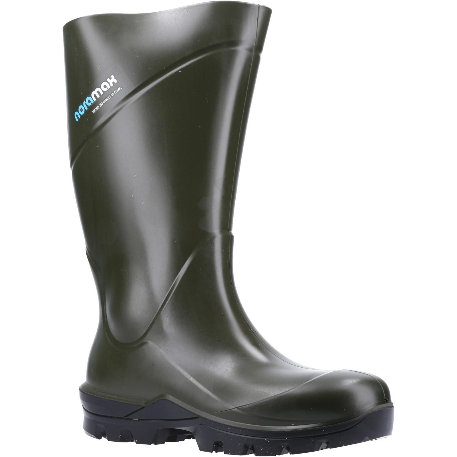 Nora Max Botas de Seguridad de PU Polipiel Pro S5 Slipon para Adultos (FS8042)