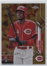 2020 Chrome Update Target Rookie Debut Gold Refractor 21/50 Aristides Aquino sy5