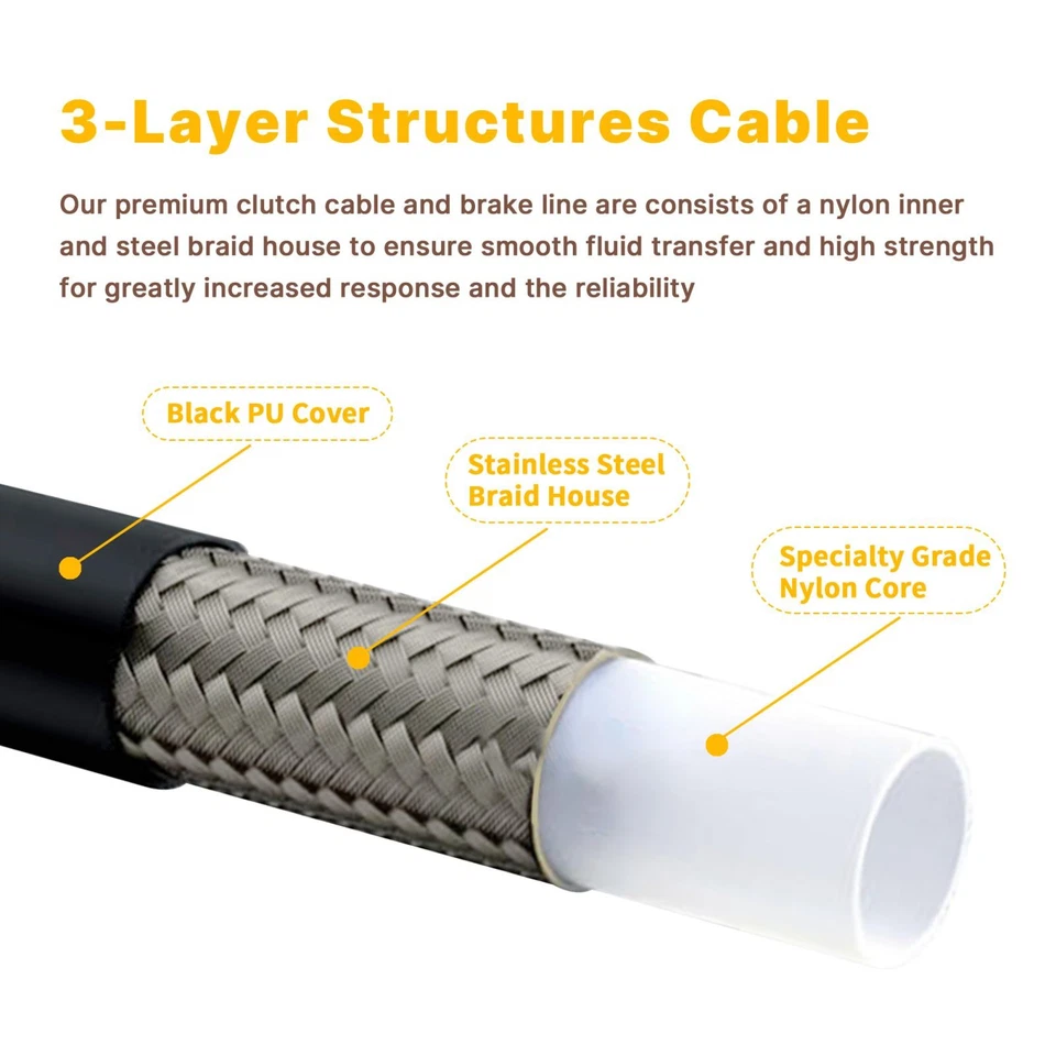 Kit de cable extendido Harley para Touring Road Glide 2017-2020 barra de 12" sin ABS Foto 3 de 4