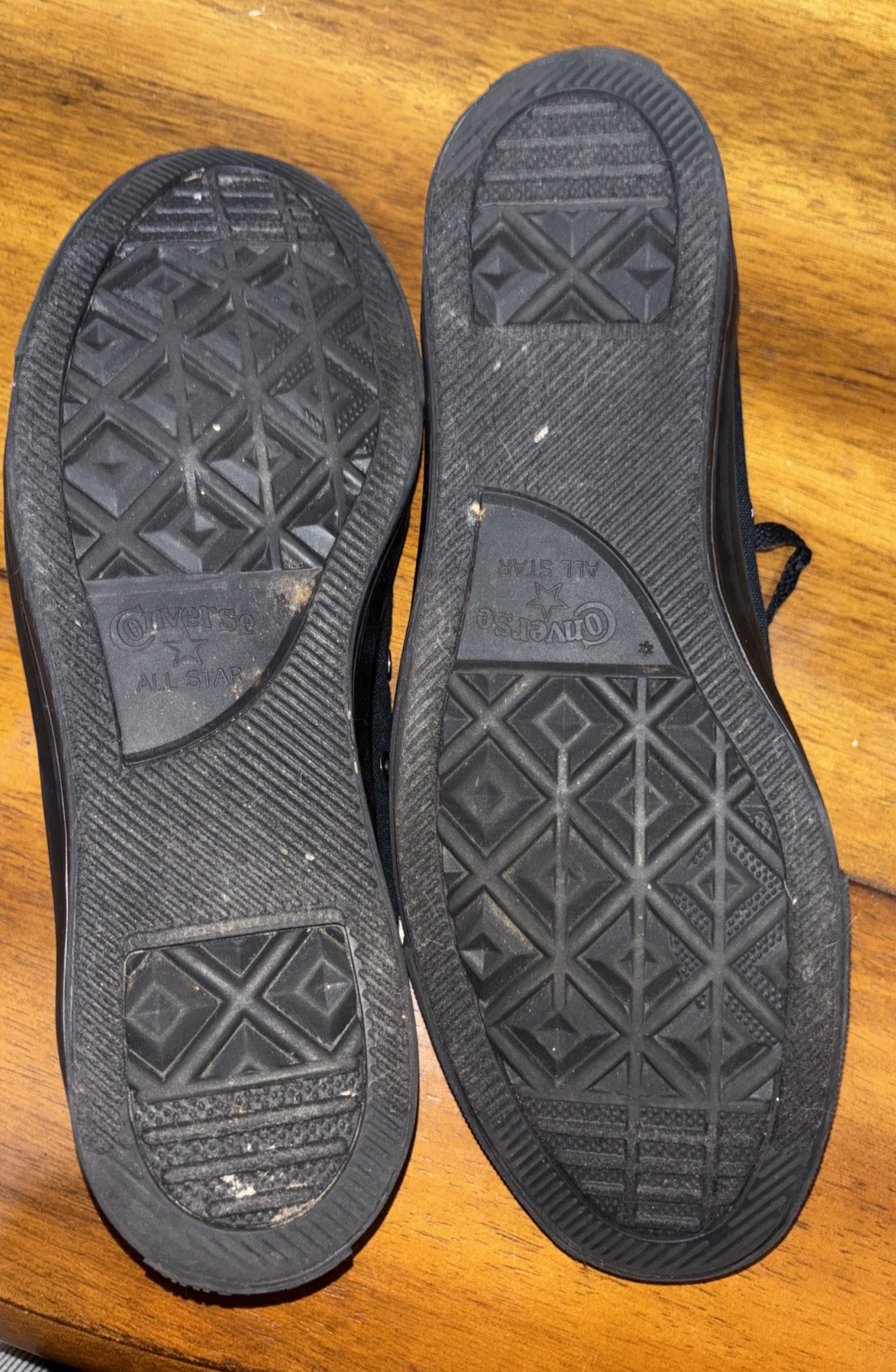 Converse All Star Low All Black Sneakers Size M11.5 W13.5 thumbnail 6