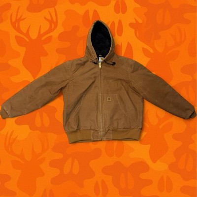 Vintage Carhartt J130 BRN Sandstone Active Jacket Size L | eBay