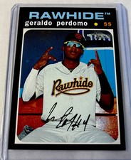 2020 Topps Heritage Minor League Edition - Geraldo Perdomo #47 (RC)